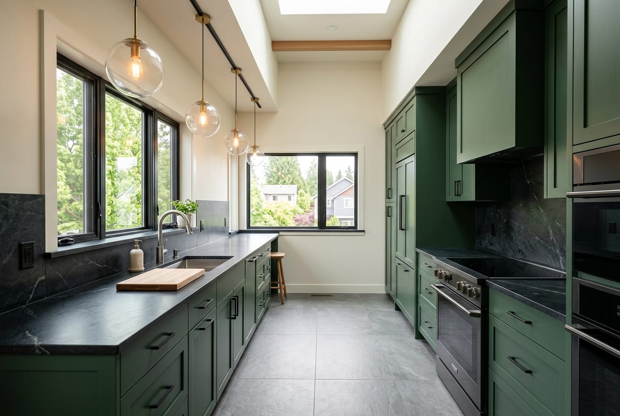 Navarro Kitchen Remodeling Company, kitchen remodeling in Seattle, completed project 1